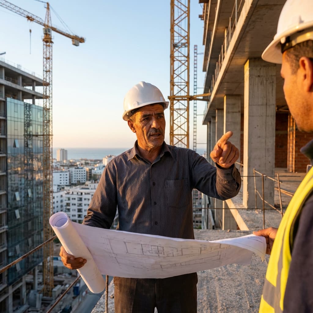 Artisan Chef de chantier Maroc